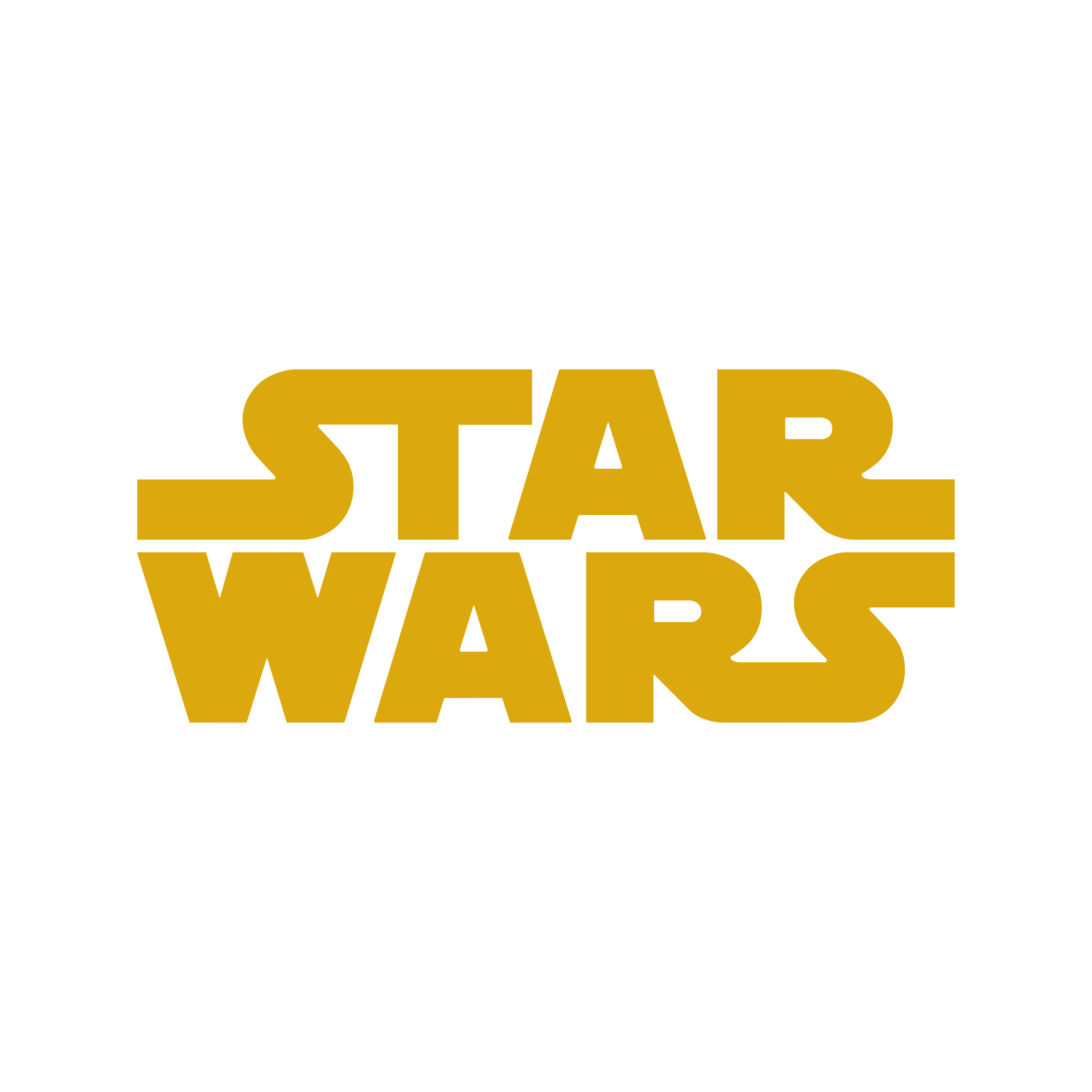 Logo de Star Wars SVG
